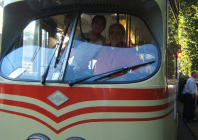 Jägerausflug mit alter Straßenbahn am 15.10.2006