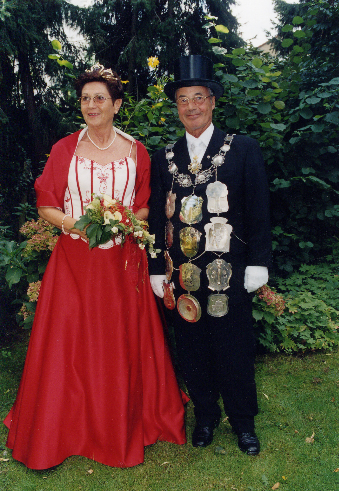 Regimentskönigspaar Willi & Helga Wrobel