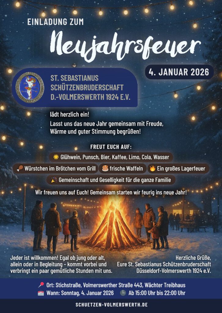 Neujahrsfeuer 04.01.2026